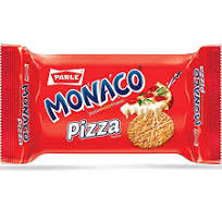 Parle Monaco Pizza Biscuits - Tasty Snacks | 103.68 Gm